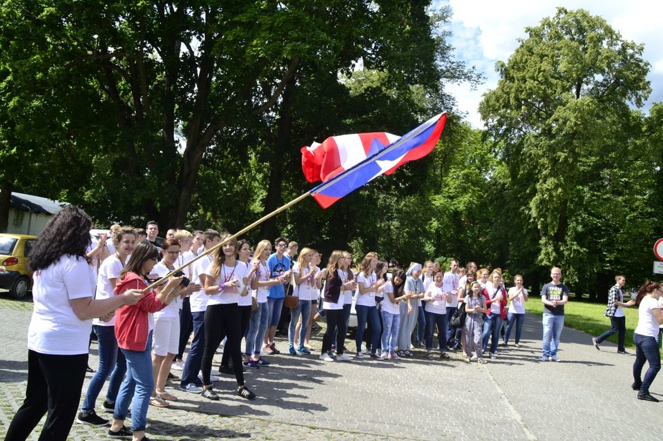 Młodzież z Puerto Rico i Słowacji przyjechała do Międzyrzeca (zdjęcia, wideo) - Zdjęcie główne