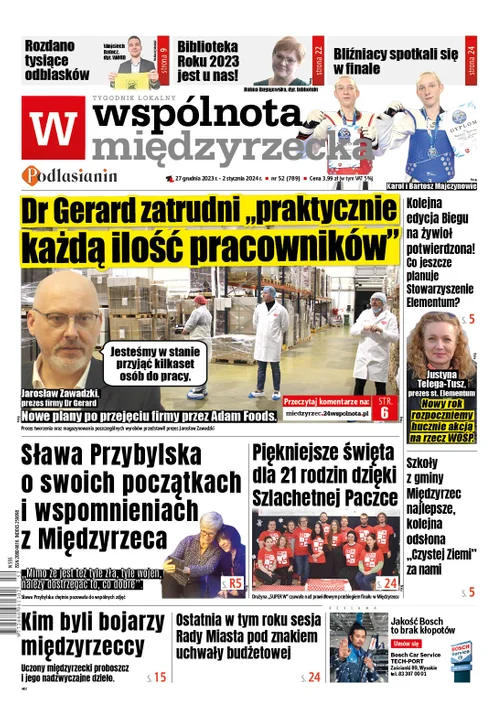 W środę ostatnie wydanie Wspólnoty Międzyrzeckiej w 2023 roku - Zdjęcie główne