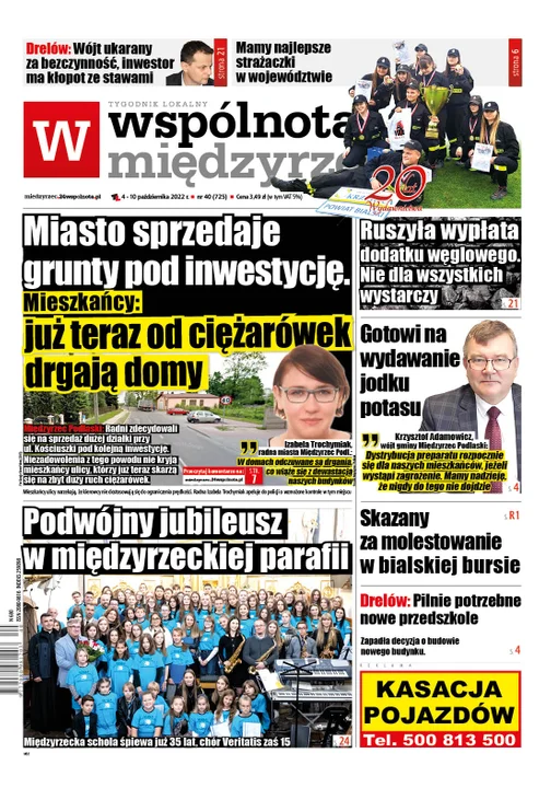 Najnowszy numer Wspólnoty Międzyrzeckiej (04 października 2022) - Zdjęcie główne