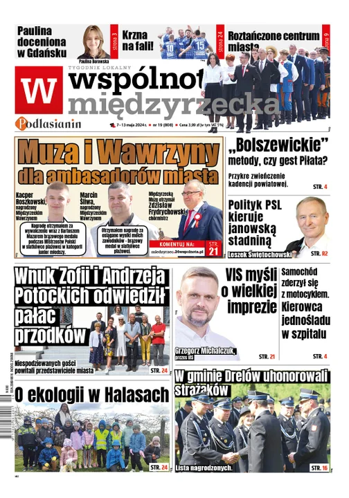 Najnowsze wydanie Wspólnoty Międzyrzeckiej 7 maja 2024r - Zdjęcie główne