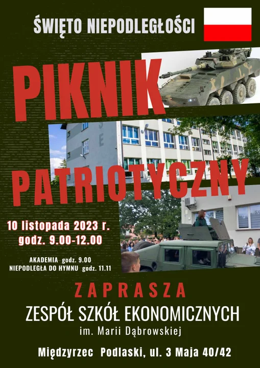 Piknik patriotyczny już w piątek w "Ekonomiku" (ZAPROSZENIE) - Zdjęcie główne