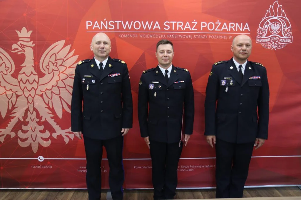 Paweł Jakubowicz z Międzyrzeca do jednostki w Białej. Strażacy z powiatu bialskiego wyróżnieni (ROZMOWA) - Zdjęcie główne