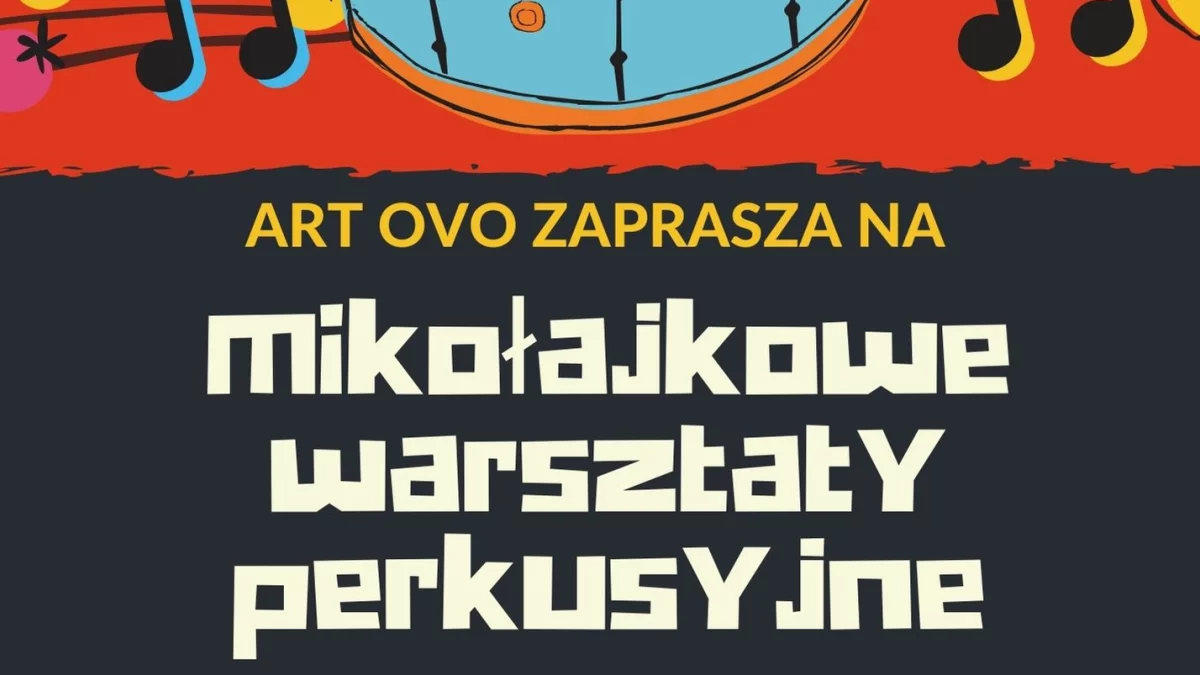 Mikołajki z rytmem – warsztaty perkusyjne dla każdego! - Zdjęcie główne