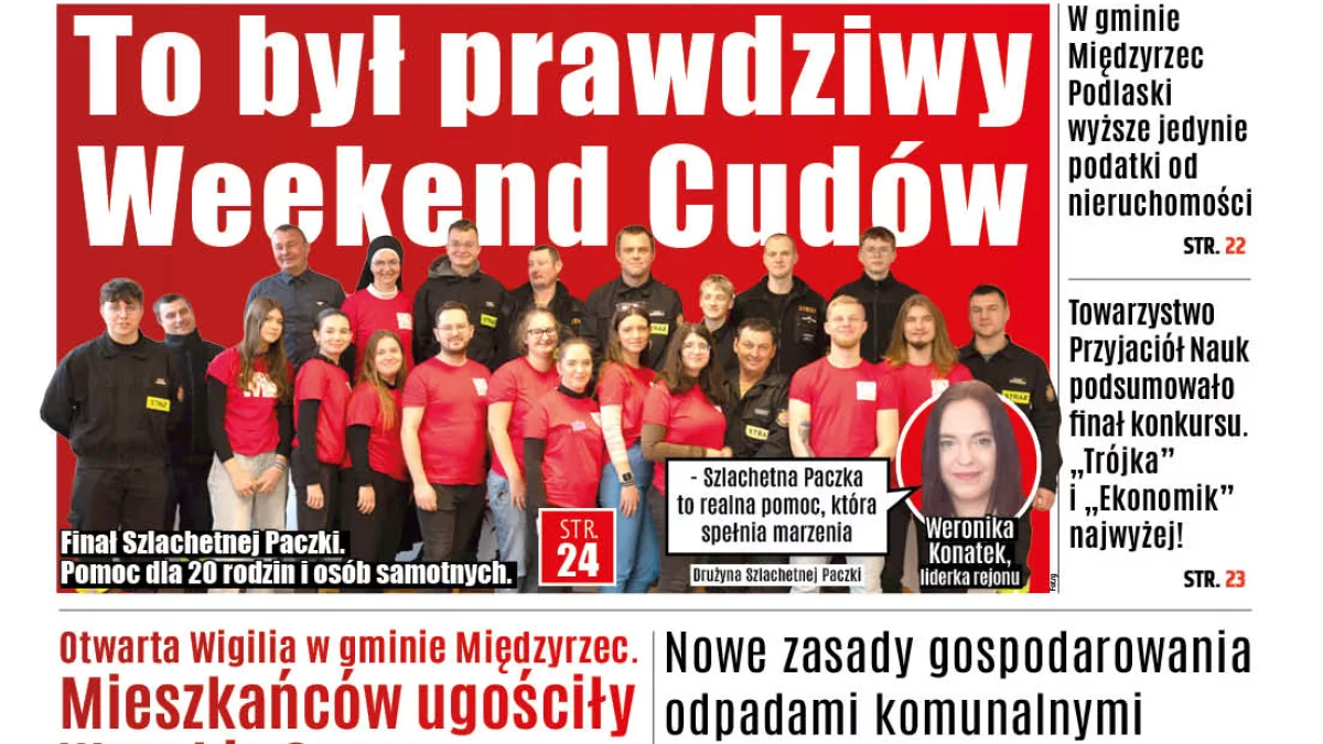 Najnowsze wydanie Wspólnoty Międzyrzeckiej (23 grudnia 2024 r.) - Zdjęcie główne