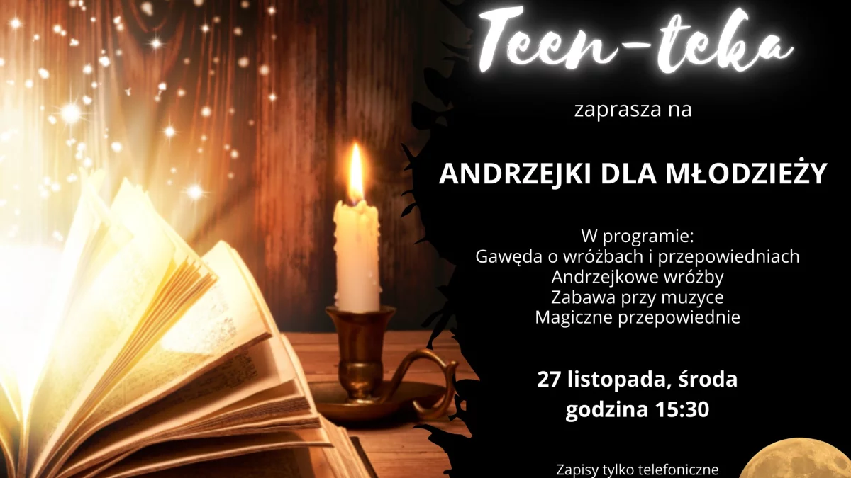 Andrzejki dla młodzieży w międzyrzeckiej Teen-tece - Zdjęcie główne