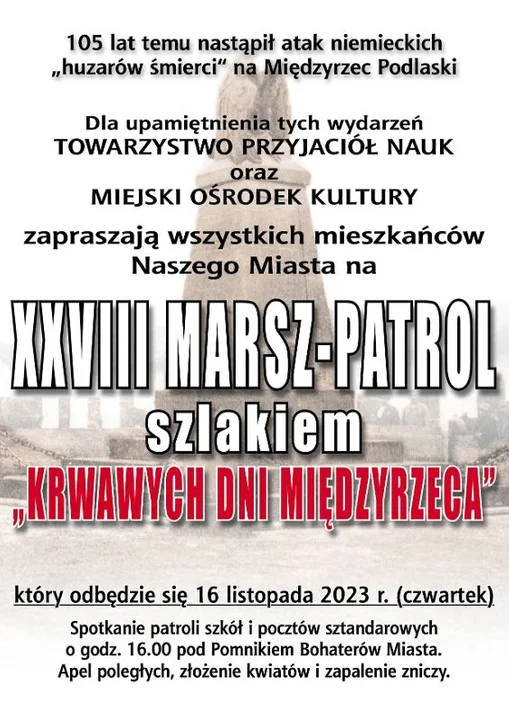 Krwawe Dni Międzyrzeca już dziś! (ZAPROSZENIE) - Zdjęcie główne