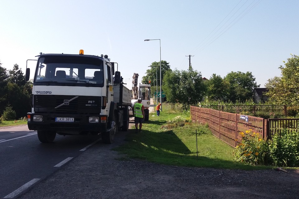 Budowa chodnika przy ul. Południowej - Zdjęcie główne