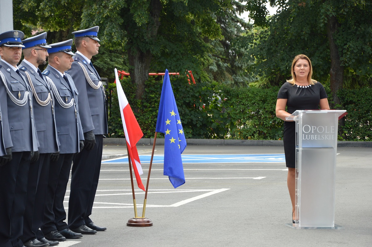We wtorek w Opolu Lubelskim odbyły się loklane obchody Święta Policji