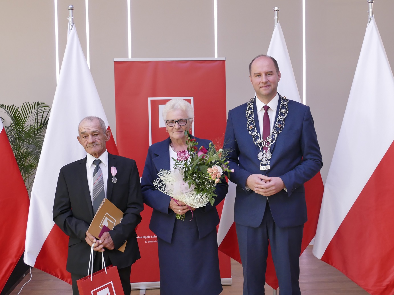 Jubileusz 50-lecia zawarcia związku małżeńskiego świętowało 21 par z gminy Opole Lubelskie