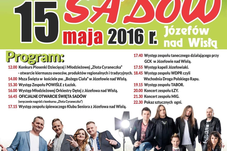 Święto Sadów 2016 w Józefowie nad Wisłą - Zdjęcie główne