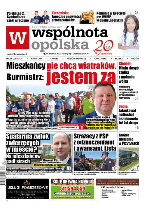 Najnowszy numer Wspólnoty Opolskiej (14 czerwca 2022) - Zdjęcie główne