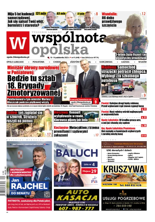 Najnowszy numer Wspólnoty Opolskiej (10 października 2023 r.) - Zdjęcie główne