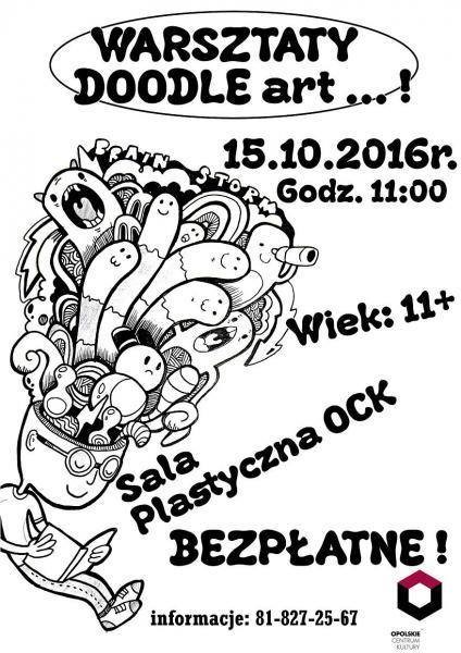 Bezpłatne "Warsztaty Doodle art..." - Zdjęcie główne