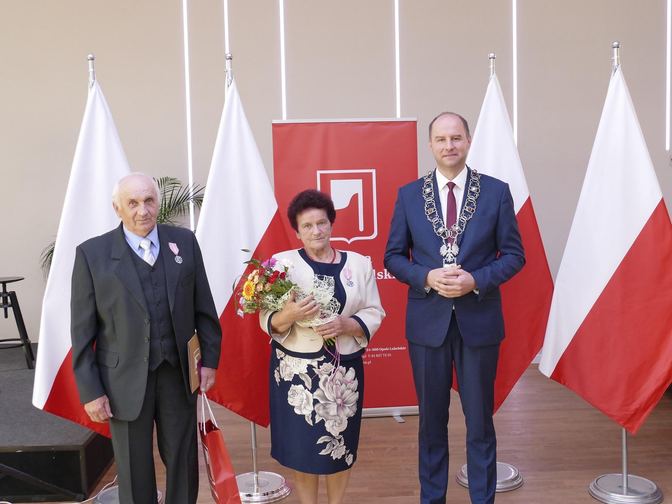 Jubileusz 50-lecia zawarcia związku małżeńskiego świętowało 21 par z gminy Opole Lubelskie