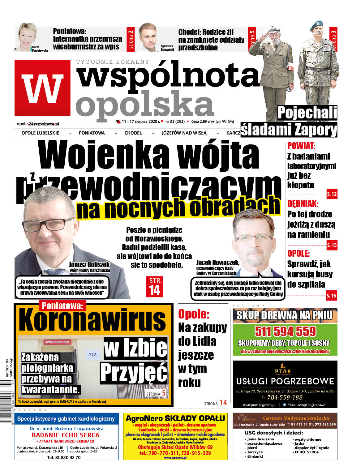 Wojenka wójta z przewodniczącym na nocnych obradach - Zdjęcie główne