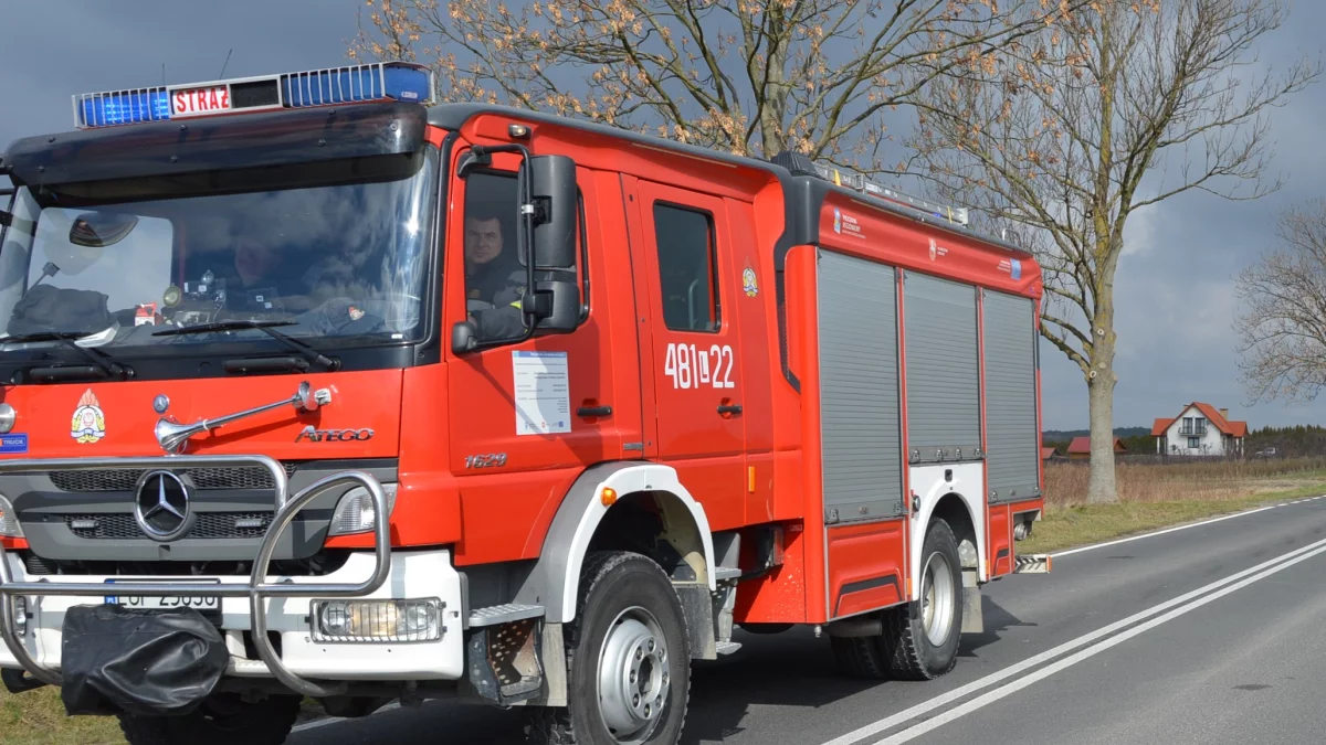 Karczmiska Pierwsze: Pożar w domu. Ogień pojawił się w kotłowni - Zdjęcie główne