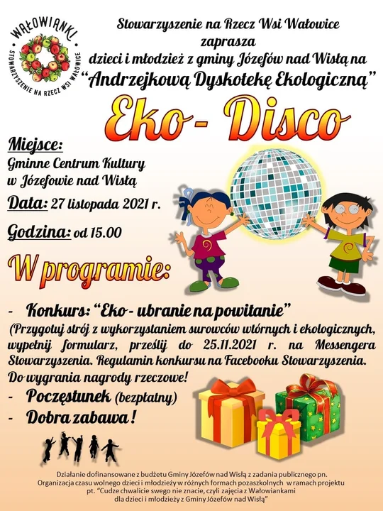 Eko-Disco - Andrzejkowa Dyskoteka Ekologiczna w Józefowie! - Zdjęcie główne