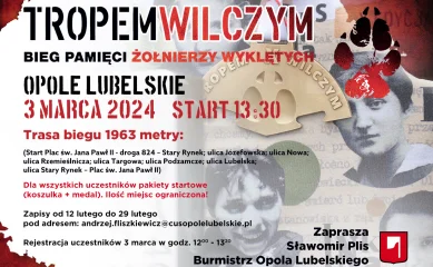 Opole Lubelskie: Pobiegnij Tropem Wilczym - Zdjęcie główne