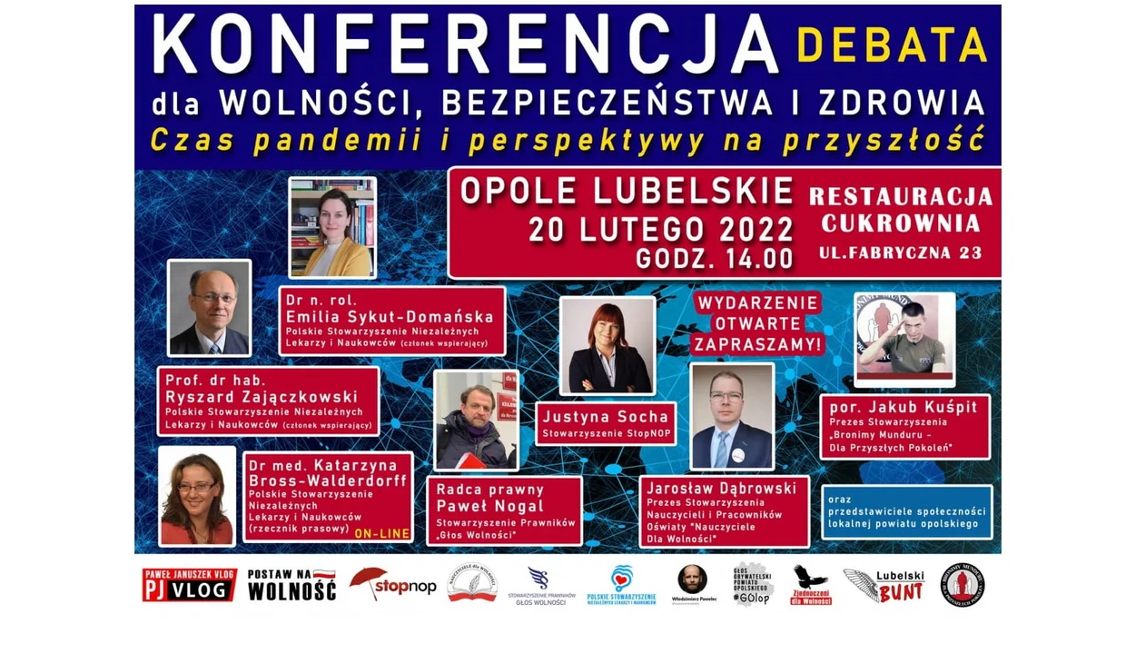 Opole Lubelskie: Konferencja „Czas pandemii i perspektywy na przyszłość” - Zdjęcie główne