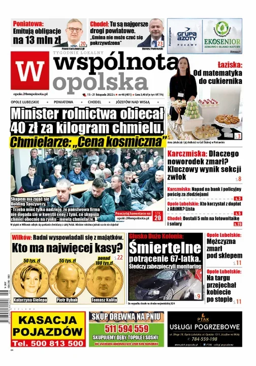 Najnowszy numer Wspólnoty Opolskiej - Zdjęcie główne