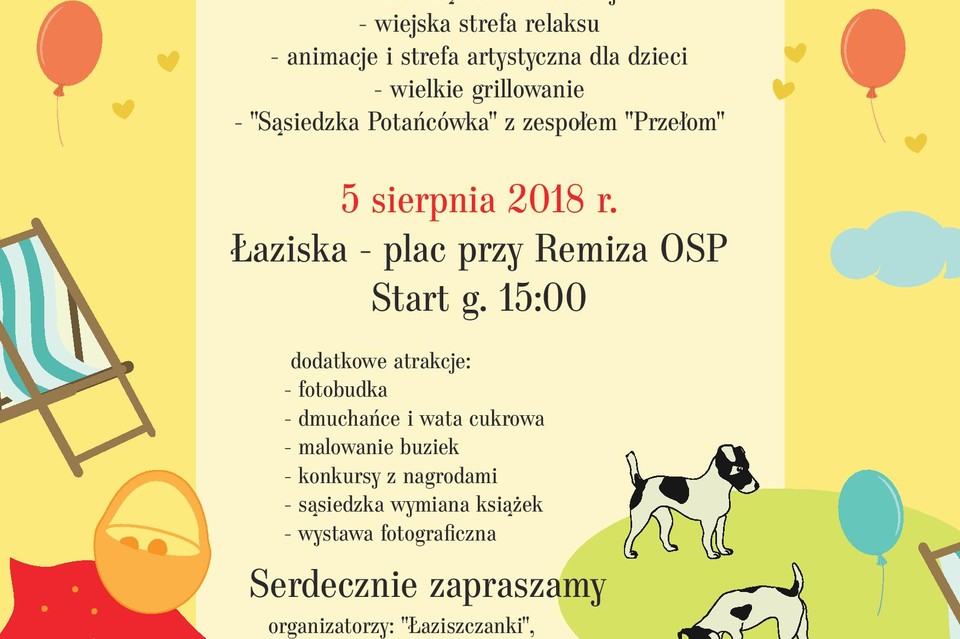 VII Piknik Sąsiedzki w Łaziskach - Zdjęcie główne