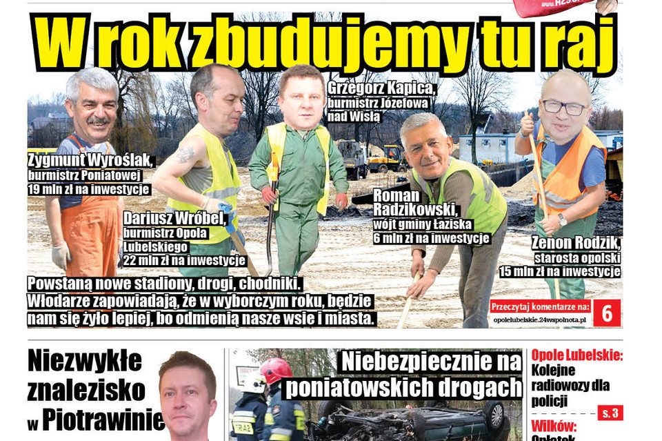 W rok zbudujemy tu raj - Zdjęcie główne