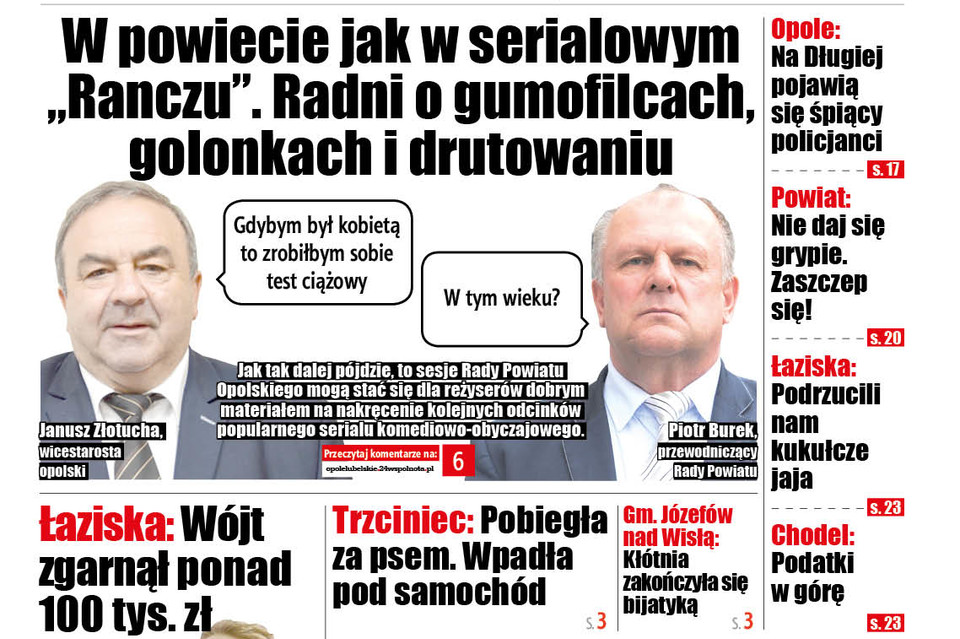 W powiecie jak w serialowym "Ranczu". Radni o gumofilcach, golonkach i drutowaniu - Zdjęcie główne