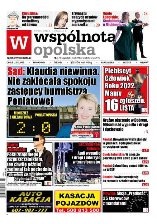 Najnowszy numer Wspólnoty Opolskiej (7 lutego 2023) - Zdjęcie główne