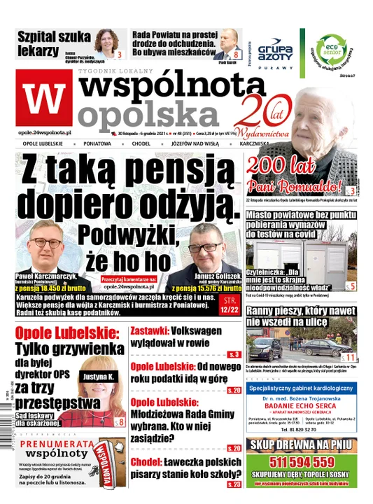 Najnowszy numer Wspólnoty Opolskiej - Zdjęcie główne