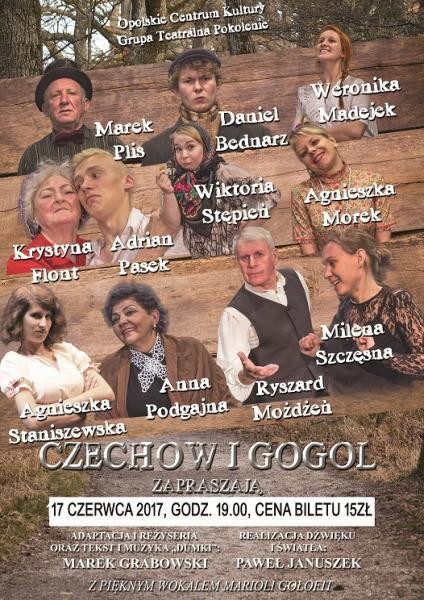 "Czechow i Gogol Zapraszają" - widowisko w OCK - Zdjęcie główne