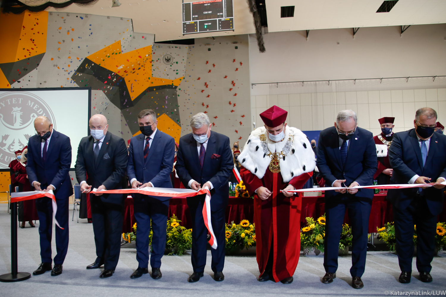 Lublin: Uniwersytet Medyczny ma nową halę. Na oficjalnym otwarciu był m.in. minister zdrowia [GALERIA] - Zdjęcie główne