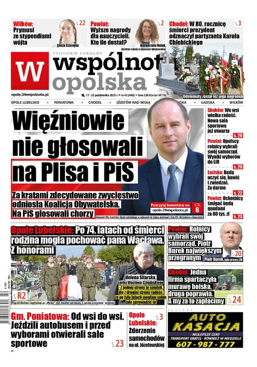 Najnowszy numer Wspólnoty Opolskiej - Zdjęcie główne