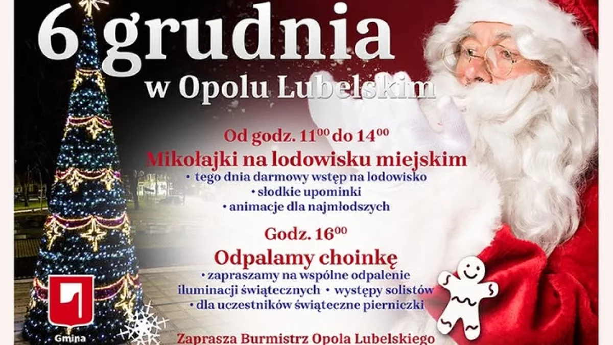 Opole Lubelskie: Uroczyste odpalenie choinki już w piątek! - Zdjęcie główne