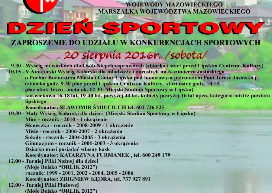 Dzień Sportu w ramach Dni Lipska 2016 - program - Zdjęcie główne