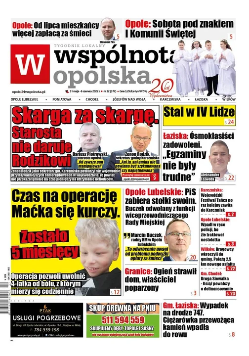 Najnowszy numer Wspólnoty Opolskiej - Zdjęcie główne