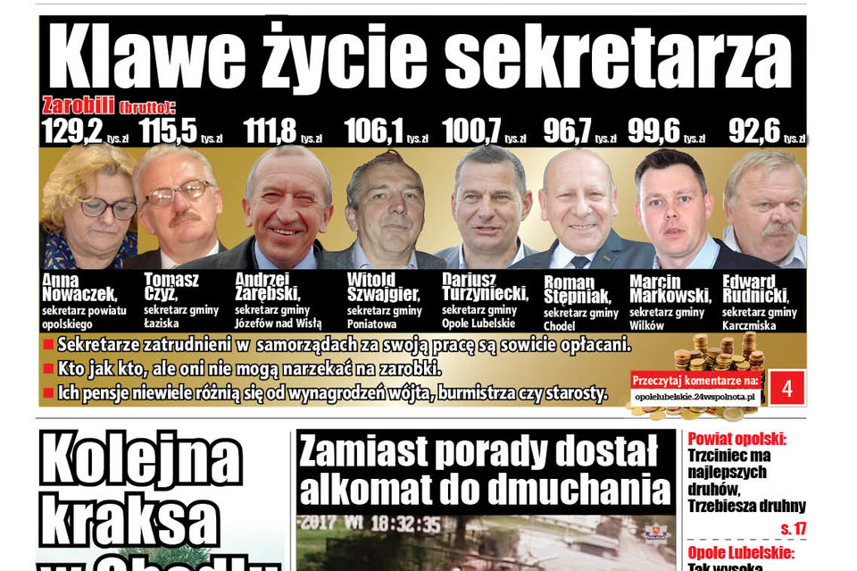 Klawe życie sekretarza - Zdjęcie główne