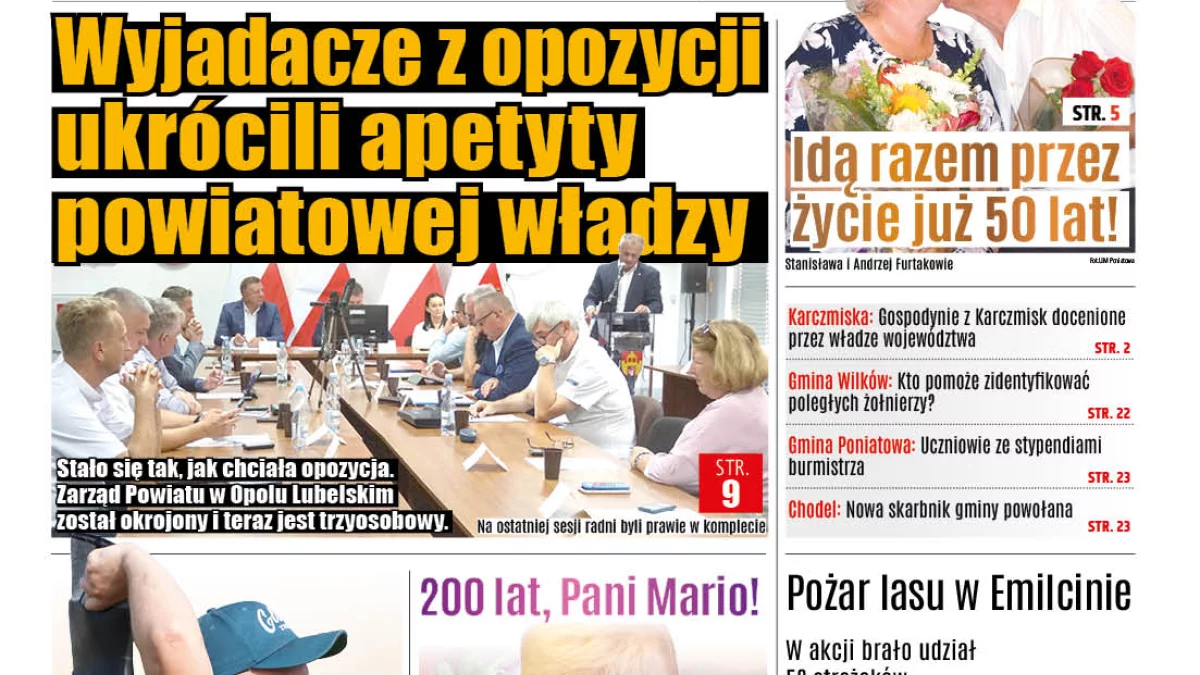 Najnowsze wydanie Wspólnoty Opolskiej (17 września 2024r) - Zdjęcie główne