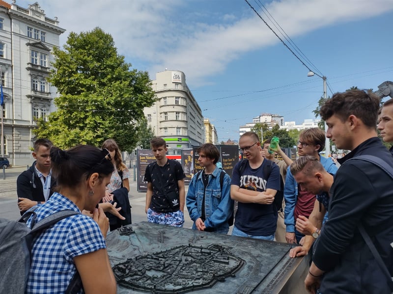 Uczniowie z poniatowskiego technikum na praktykach w Czechach