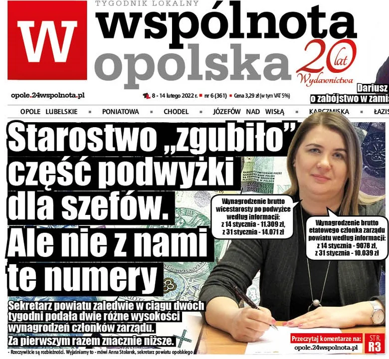 Powiat opolski: Dwa tygodnie, dwie różne kwoty wynagrodzeń. Nie z nami te numery! - Zdjęcie główne