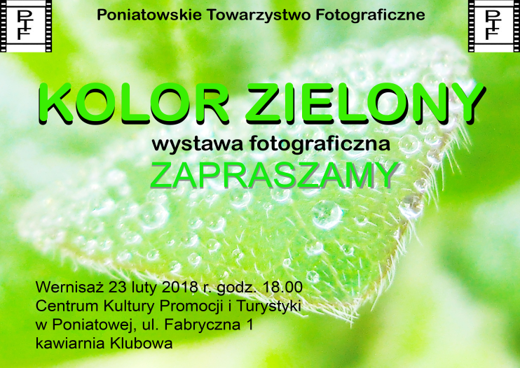 Wernisaż wystawy fotograficznej w CKPiT w Poniatowej - Zdjęcie główne