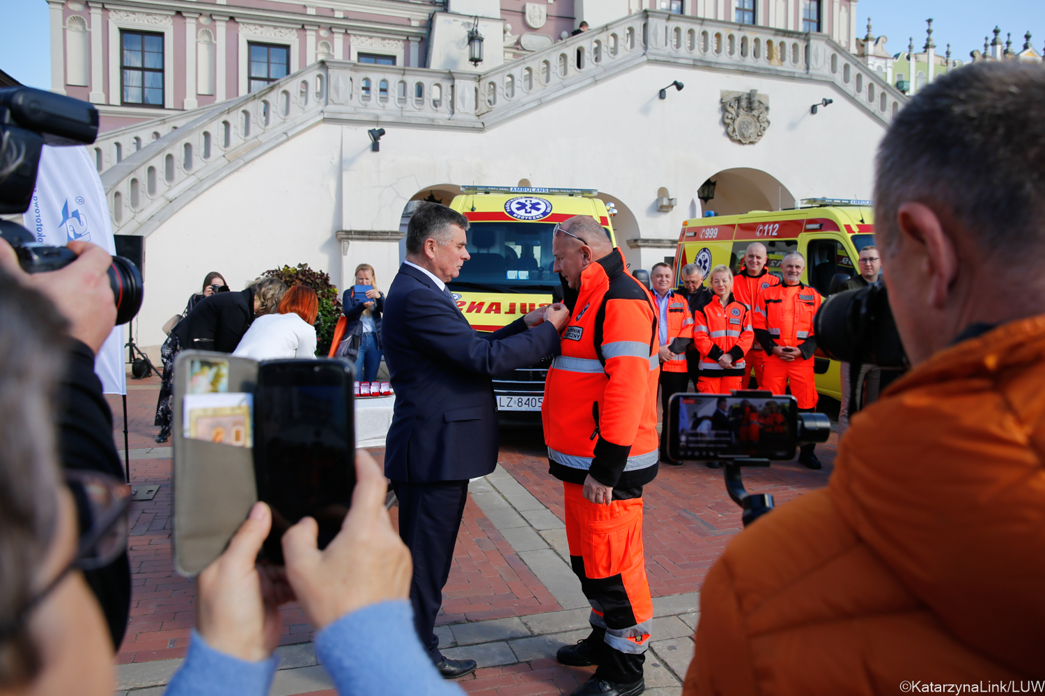 Uroczystość wręczenia odznak "Za Zasługi dla Ochrony Zdrowia”