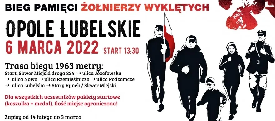 Opole Lubelskie: 6 marca pobiegnij ku  pamięci Żołnierzy Wyklętych - Zdjęcie główne