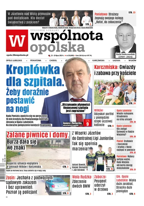 Najnowsze wydanie Wspólnoty Opolskiej (23 lipca 2024r) - Zdjęcie główne