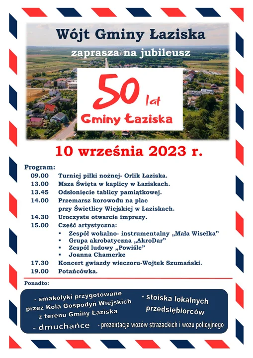 Łaziska: Uroczystości z okazji 50-lecia gminy już w niedzielę - Zdjęcie główne