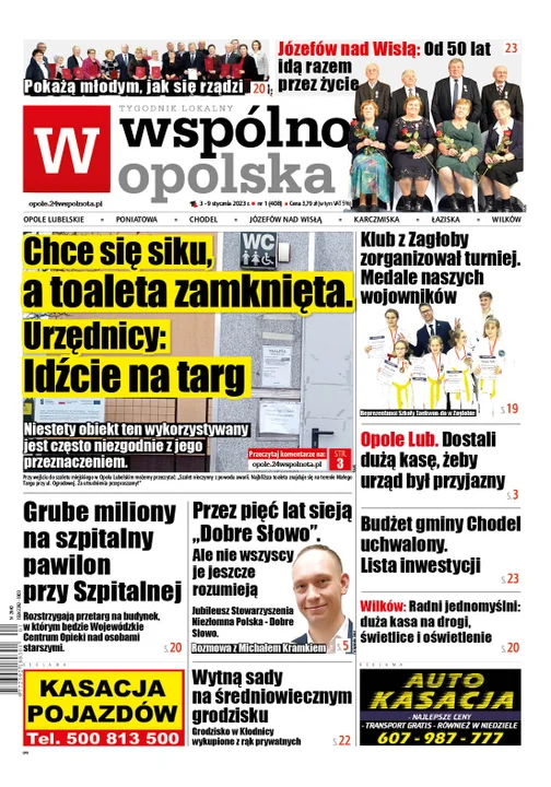 Najnowszy numer Wspólnoty Opolskiej (2 stycznia 2023) - Zdjęcie główne