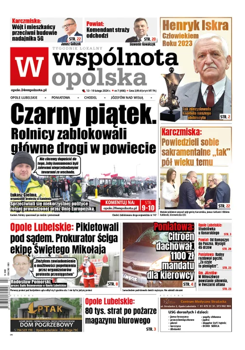 Najnowsze wydanie Wspólnoty Opolskiej 13 lutego 2024r - Zdjęcie główne