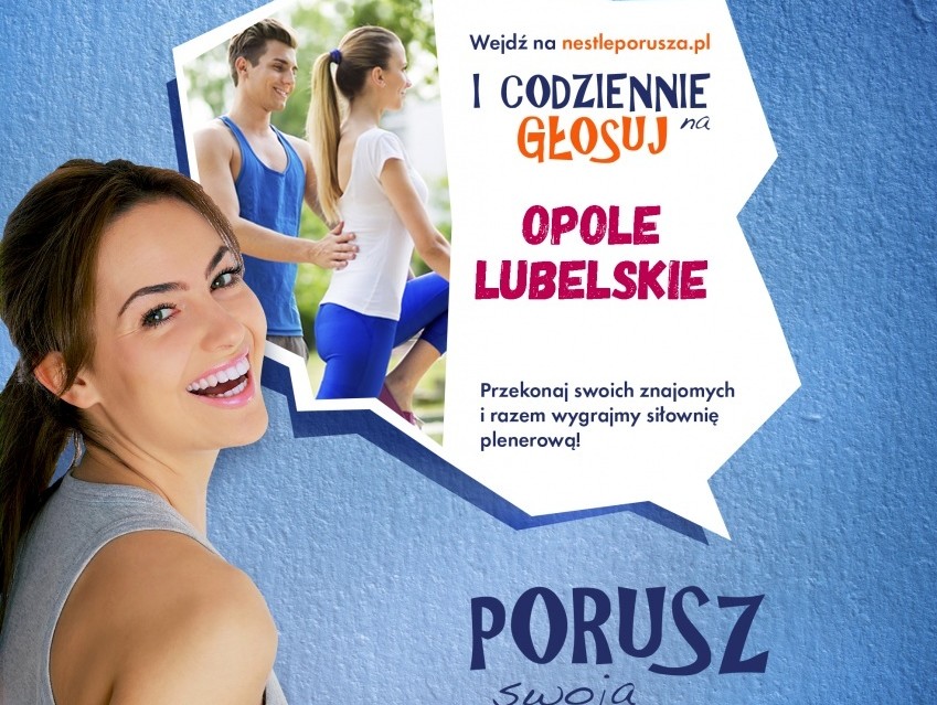 Opole Lubelskie w konkursie Nestle! Do wygrania plenerowa siłownia - Zdjęcie główne