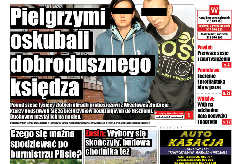 Pielgrzymi oskubali dobrodusznego księdza - Zdjęcie główne