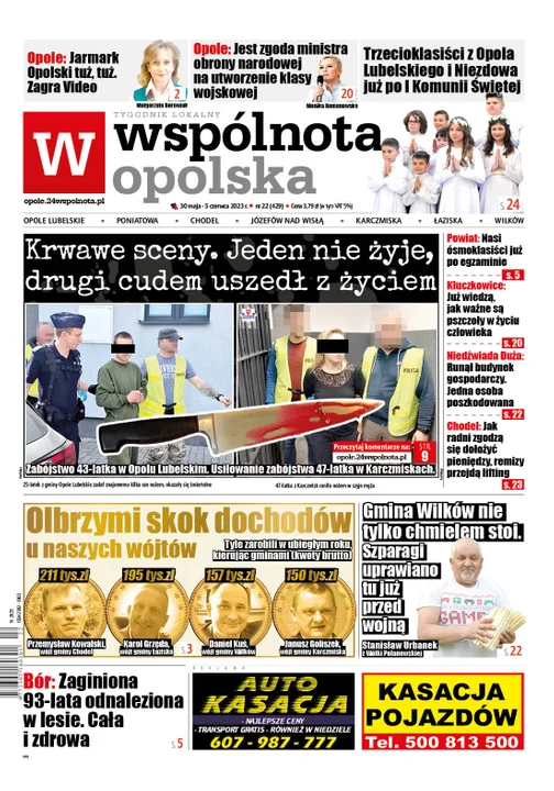 Najnowszy numer Wspólnoty Opolskiej (30 maja 2023r) - Zdjęcie główne