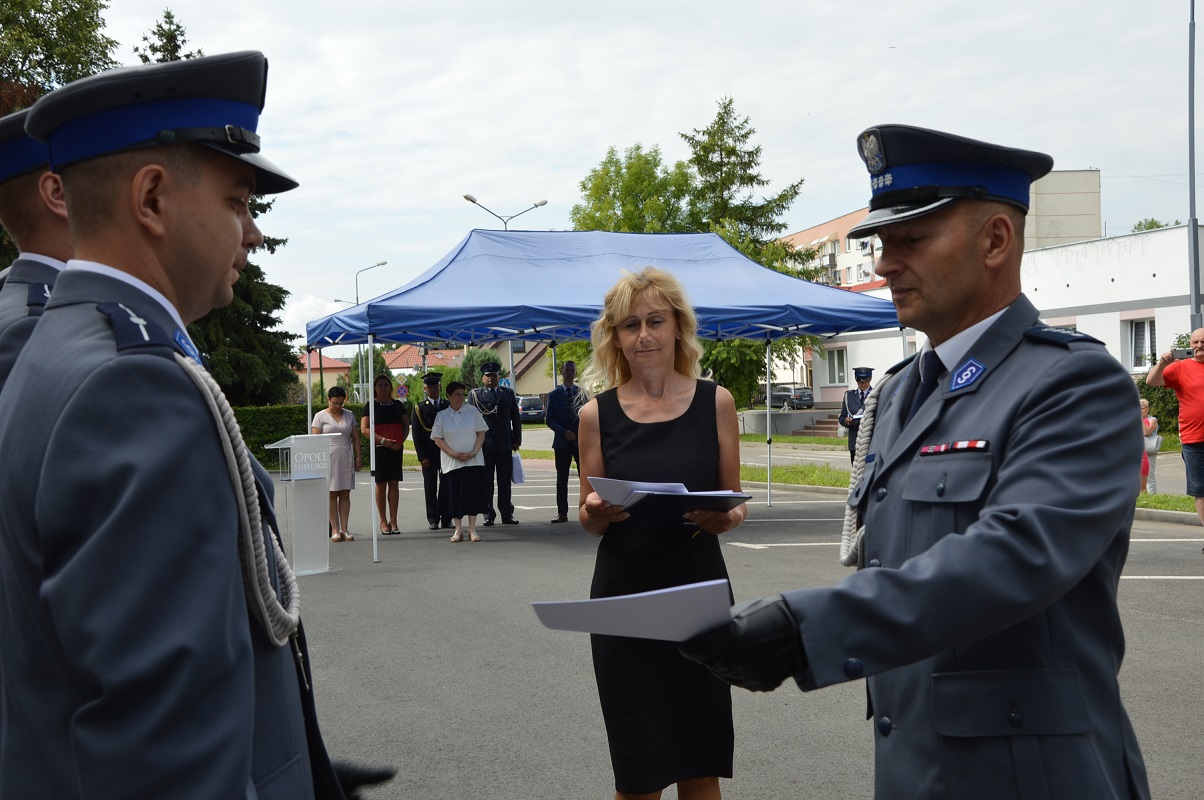 We wtorek w Opolu Lubelskim odbyły się loklane obchody Święta Policji